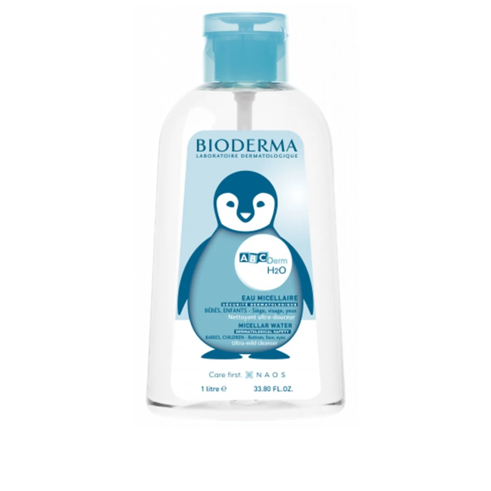 Bioderma ABCDerm H2O Micelle Solution Ultra-Mild Cleanser 1L