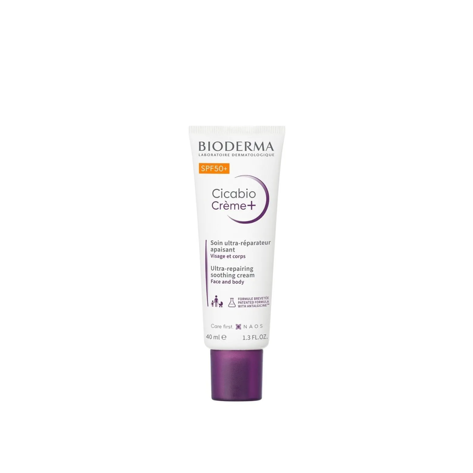 Bioderma Cicabio Crème+ Ultra-Repairing Soothing Cream SPF50+ 40ml (1.3floz)