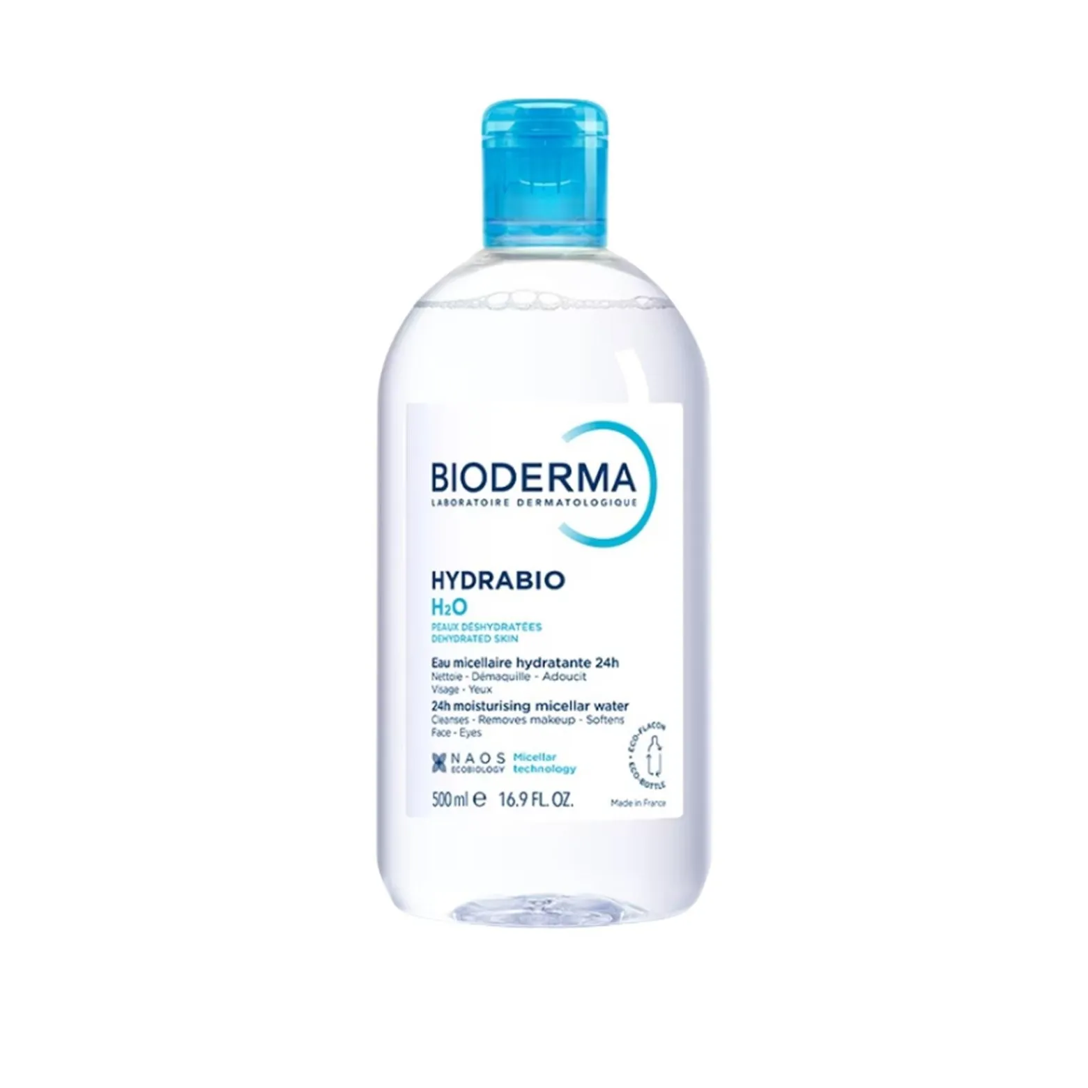 Bioderma Hydrabio H2O Moisturizing Micellar Water 500ml (16.91floz)