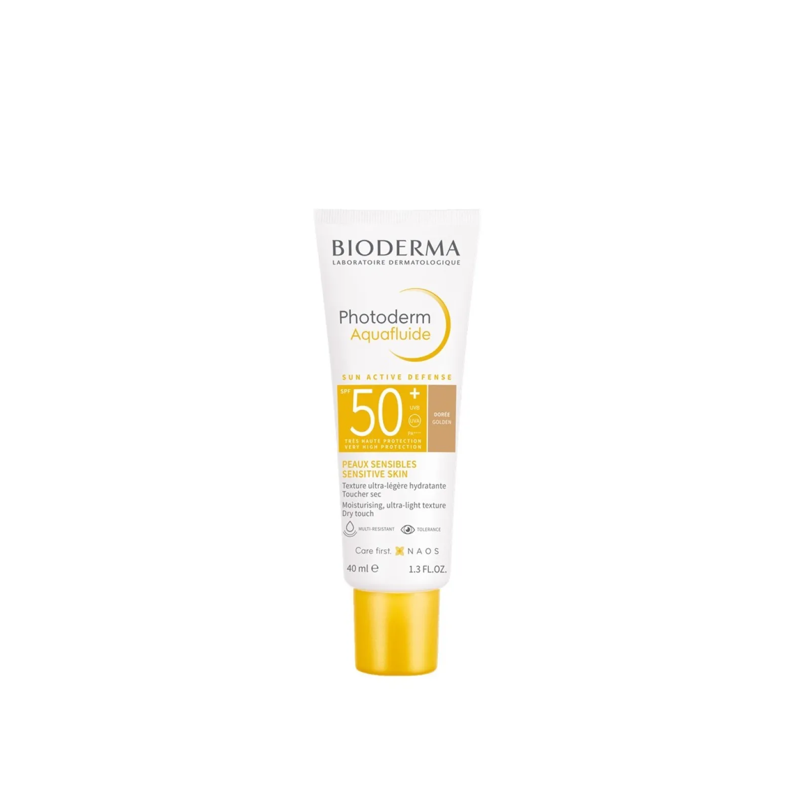 Bioderma Photoderm Aquafluide Sunscreen SPF50+ Golden 40ml (1.35floz)