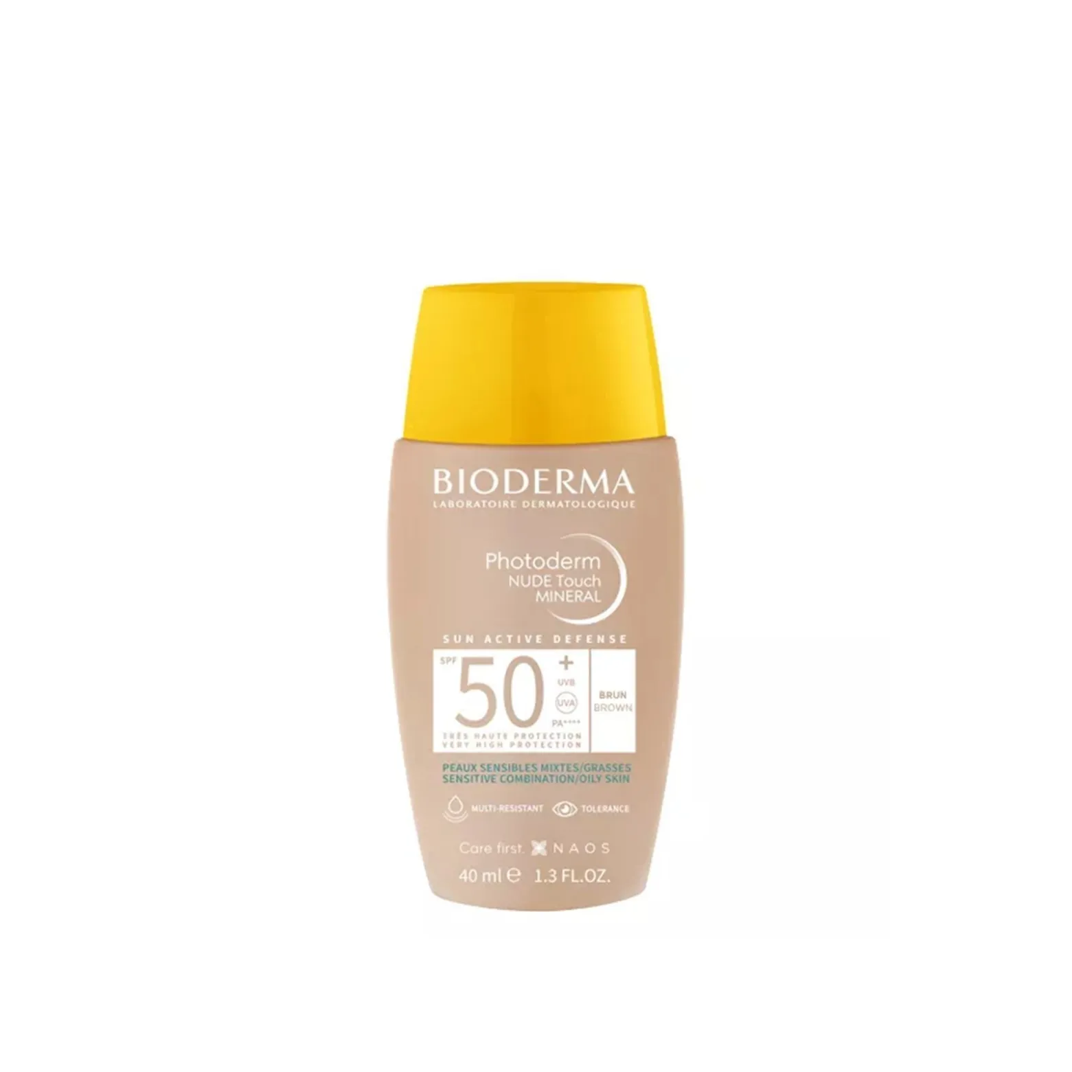Bioderma Photoderm Nude Touch Mineral SPF50+ Brown 40ml (1.3floz)