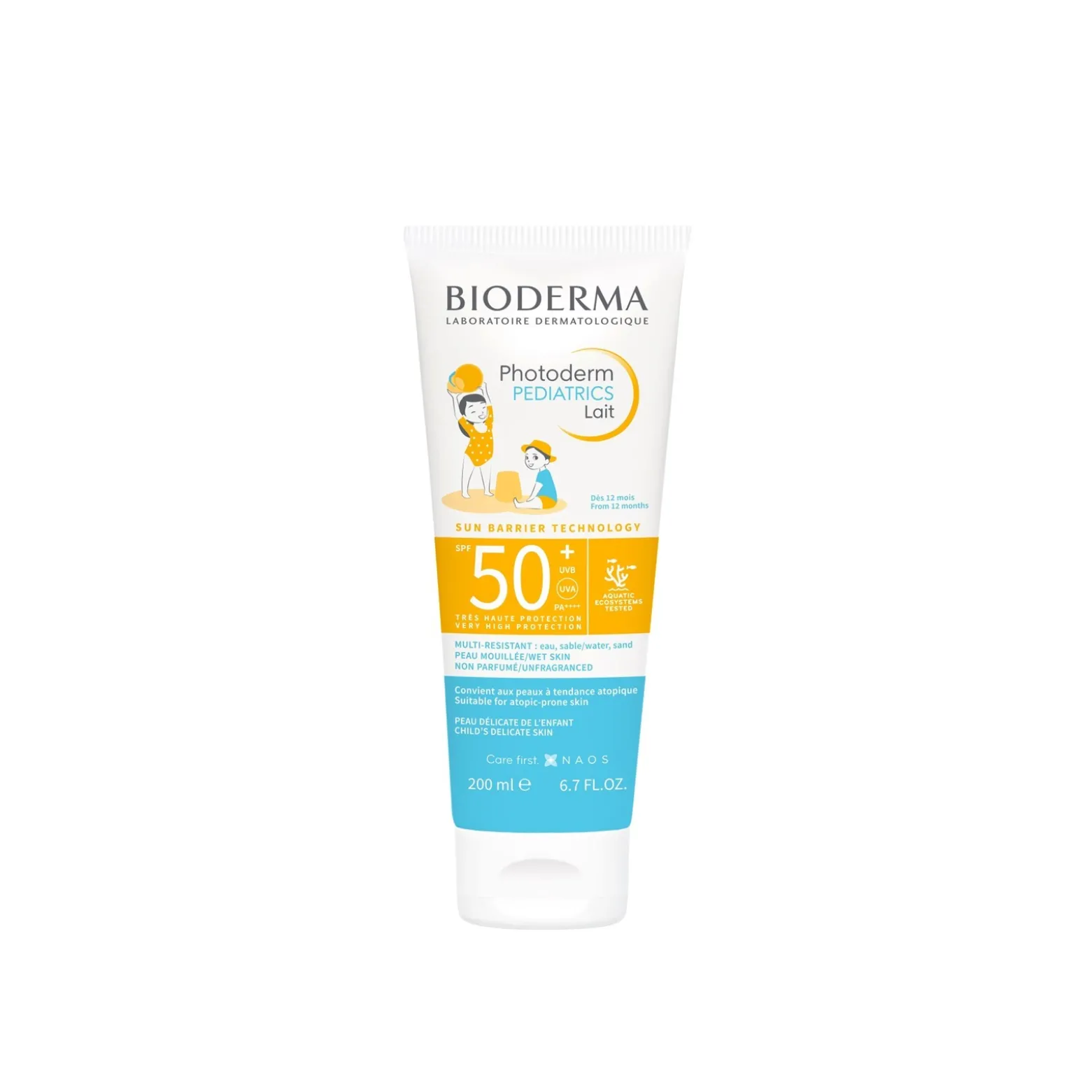 Bioderma Photoderm Pediatrics Milk SPF50+ 200ml (6.7floz)