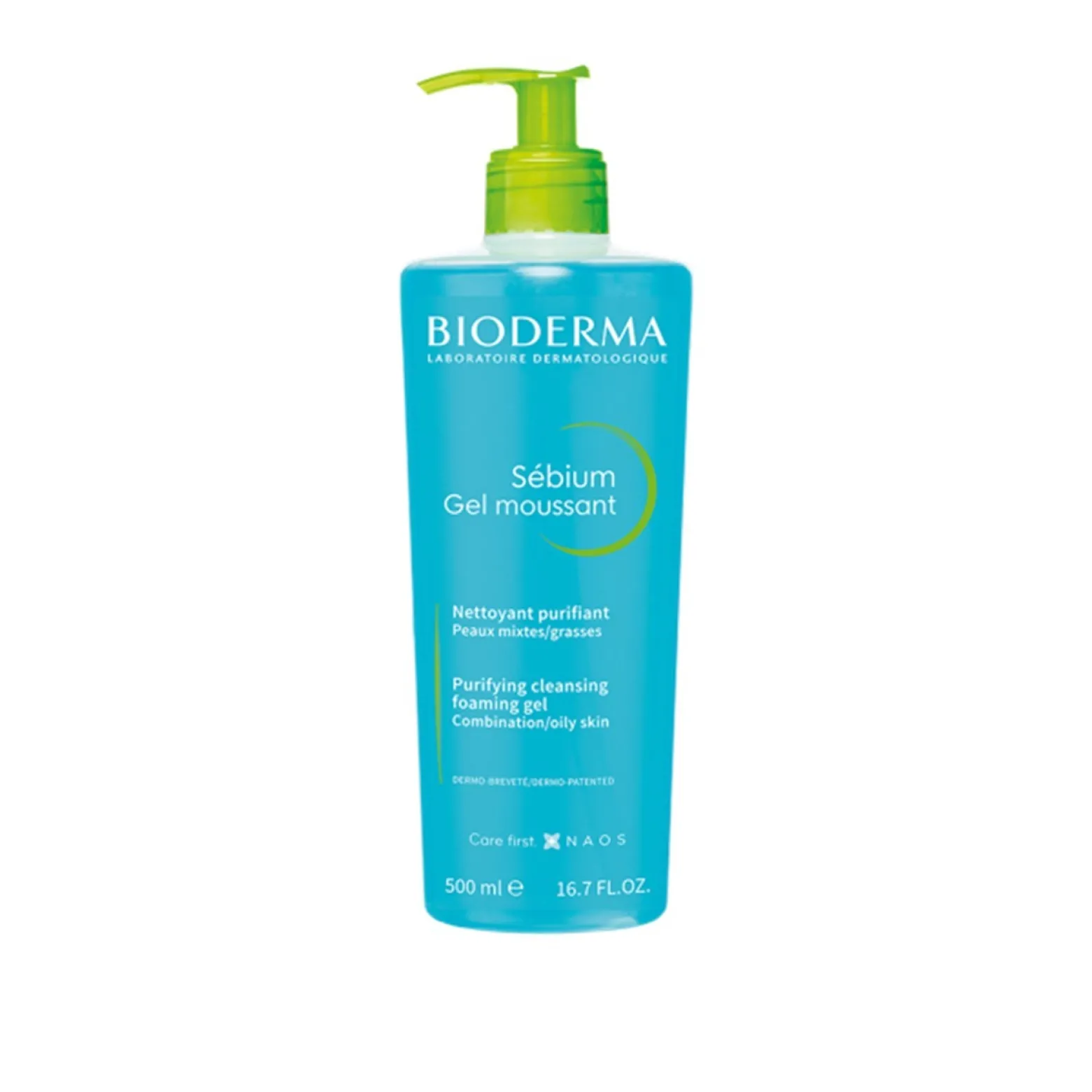 Bioderma Sébium Gel Moussant Purifying Cleansing Foaming Gel 500ml (16.91floz)