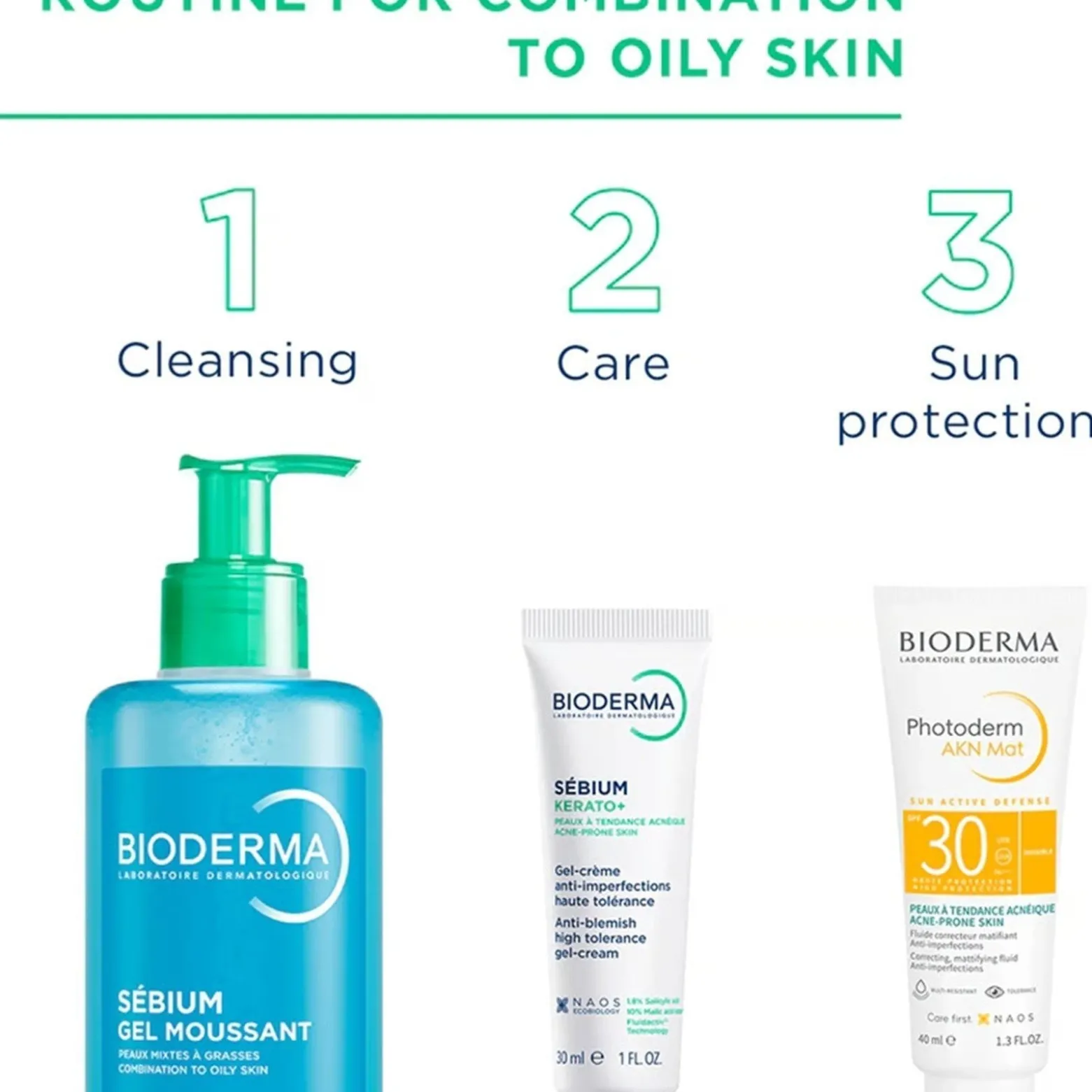 Bioderma Sébium Purifying Cleansing Foaming Gel Eco-Refill 400ml (13.5floz)