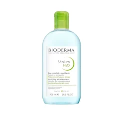 Bioderma Sebium H2O Purifying Cleansing Micellar Water 500ml (16.9floz)
