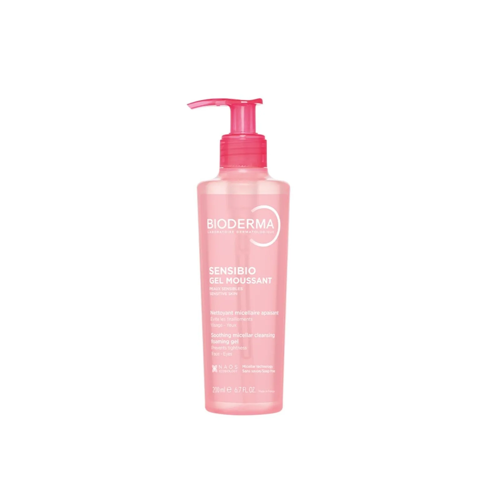 Bioderma Sensibio Soothing Micellar Cleansing Foaming Gel Sensitive Skin 200ml (6.76floz)