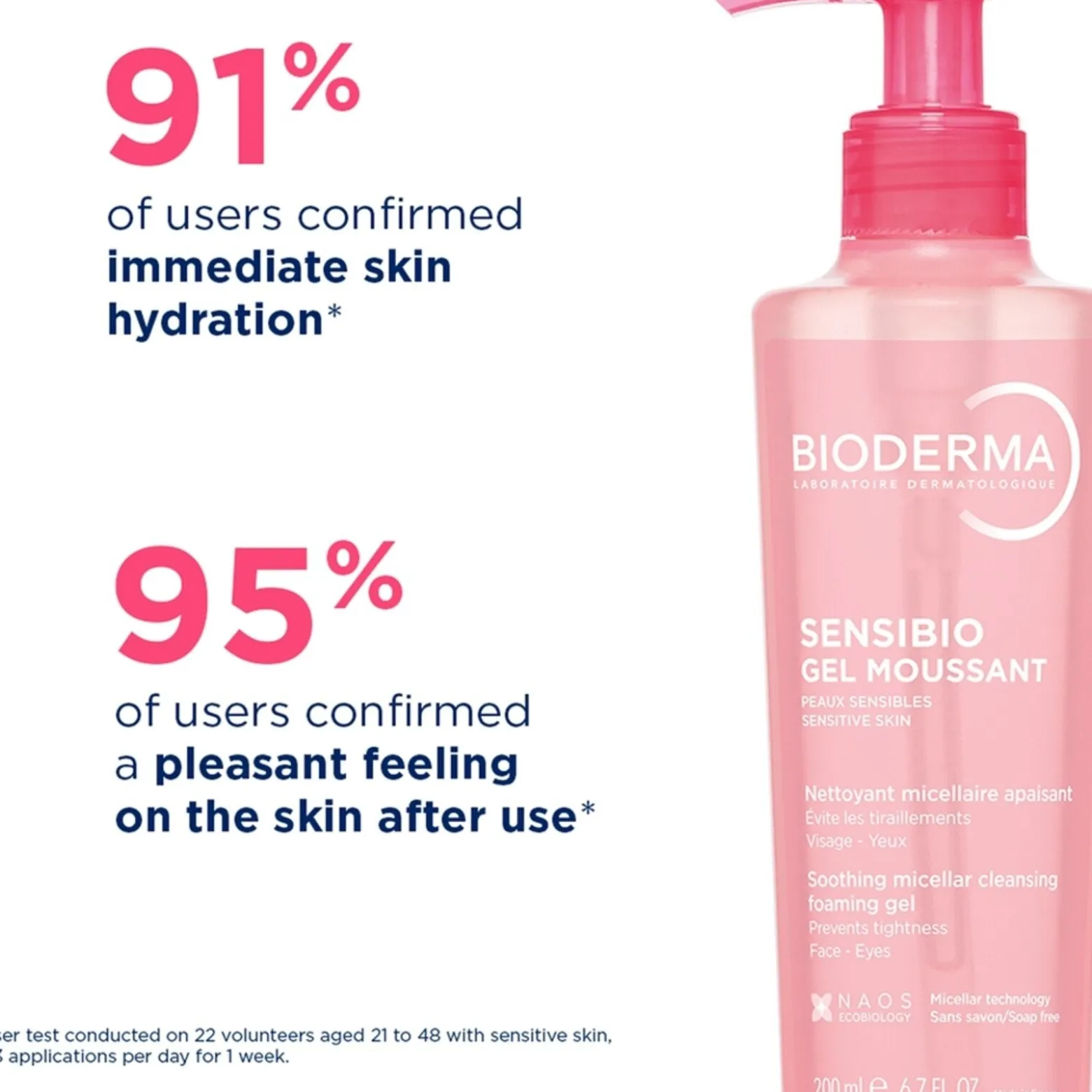 Bioderma Sensibio Soothing Micellar Cleansing Foaming Gel 500ml (16.91floz)