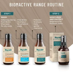Bioscalin BiomActive 1 Postbiotic Sebum-Regulating Shampoo 200ml (6.76floz)