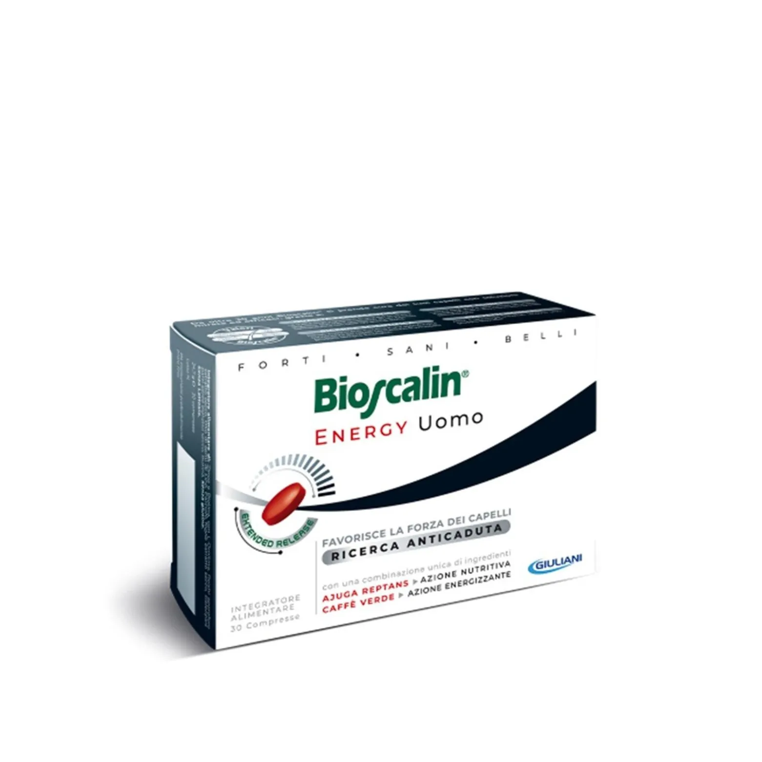 Bioscalin Energy Uomo Hair Strengthening Tablets x30