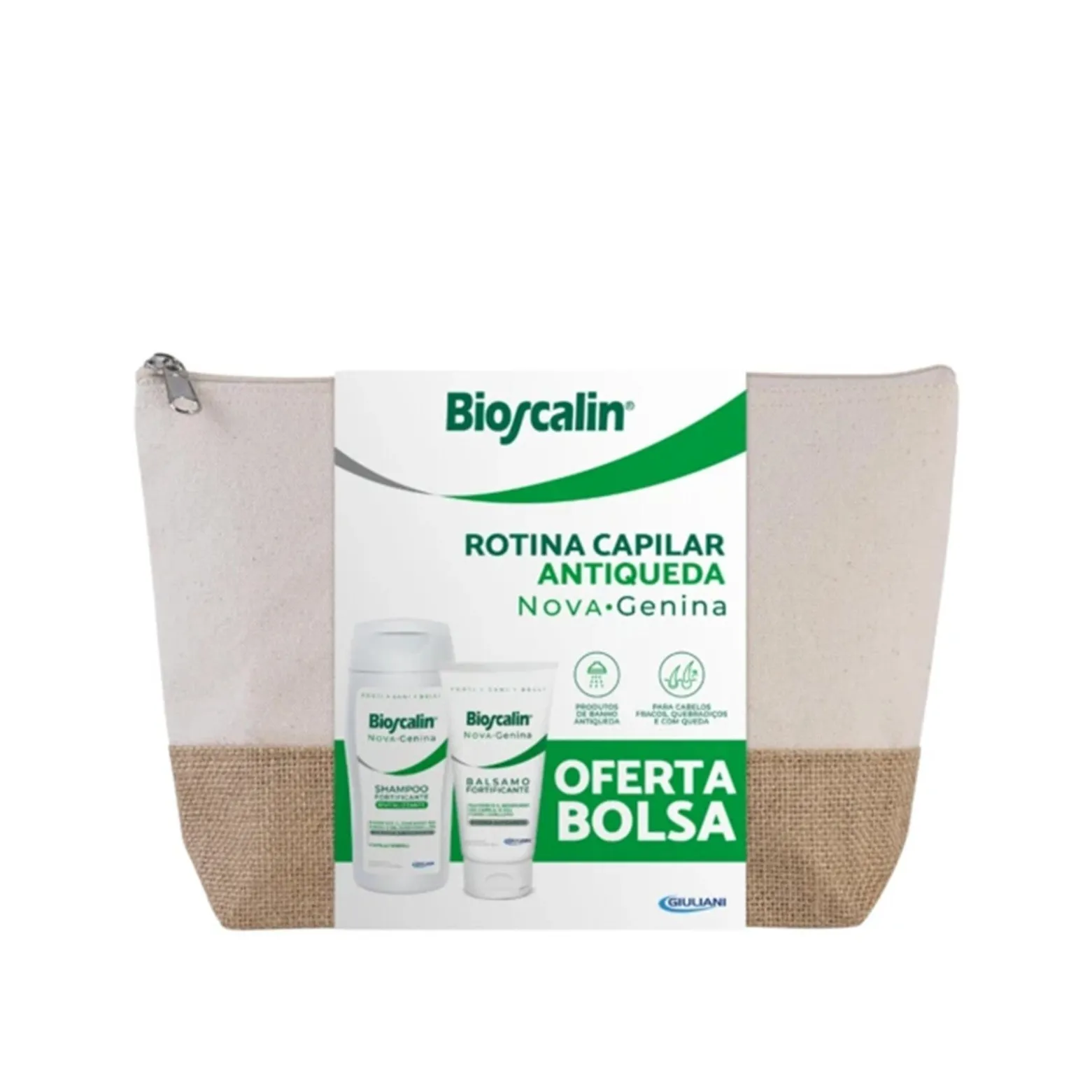 Bioscalin Nova Genina Revitalizing Fortifying Shampoo 200ml + Conditioner 150ml