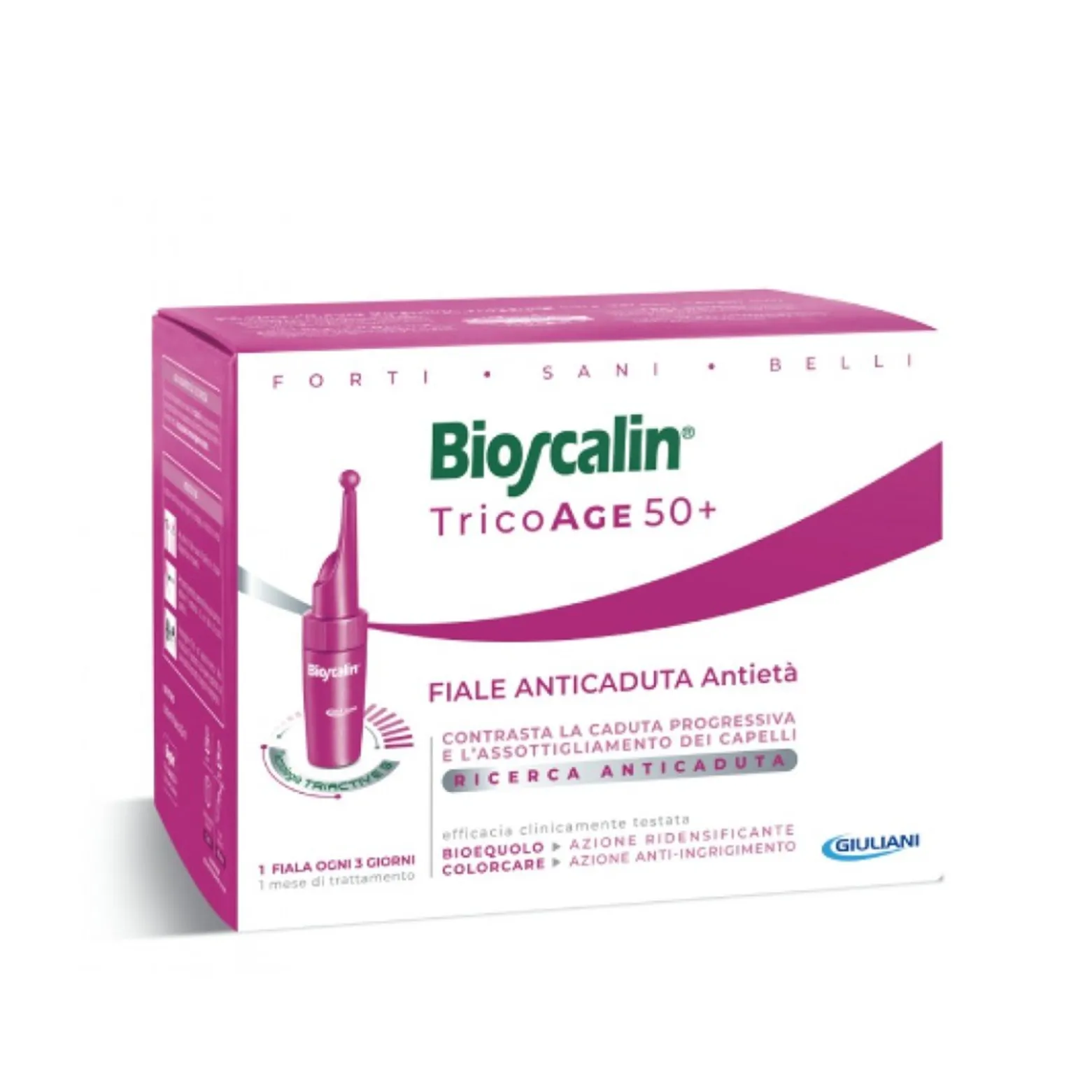 Bioscalin TricoAge 50+ Anti-Aging Anti-Hair Loss Vials 10x3.5ml (10x0.12floz)