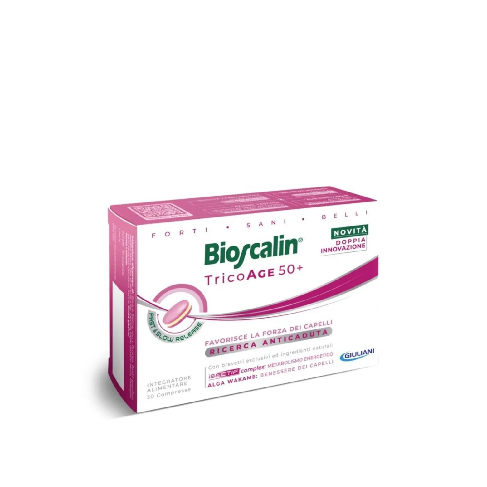 Bioscalin TricoAge 50+ Hair Strengthening Tablets Anti-Hair Loss x30