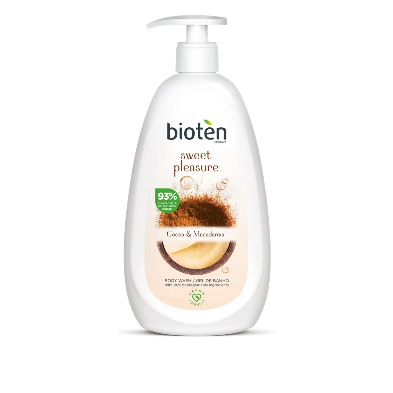 bioten Sweet Pleasure Cocoa & Macadamia Body Wash 700ml (23.67floz)