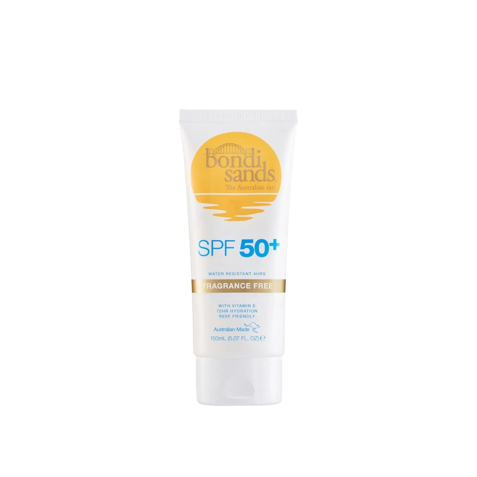 Bondi Sands Fragrance-Free Sunscreen Lotion SPF50+ 150ml (5.07floz)