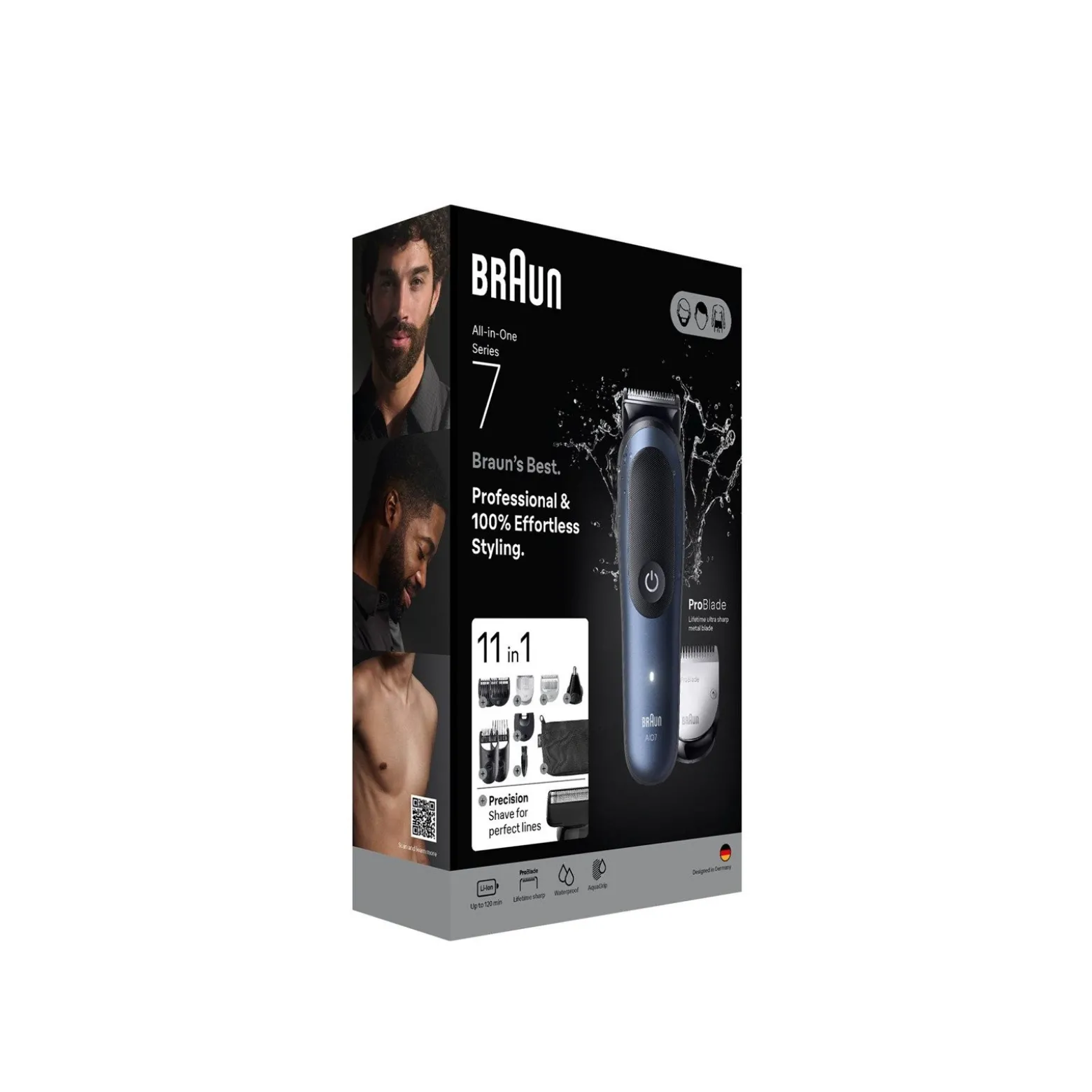 Braun Series 7 All-In-One Trimmer 11-In-1 Styling Kit AIO7540