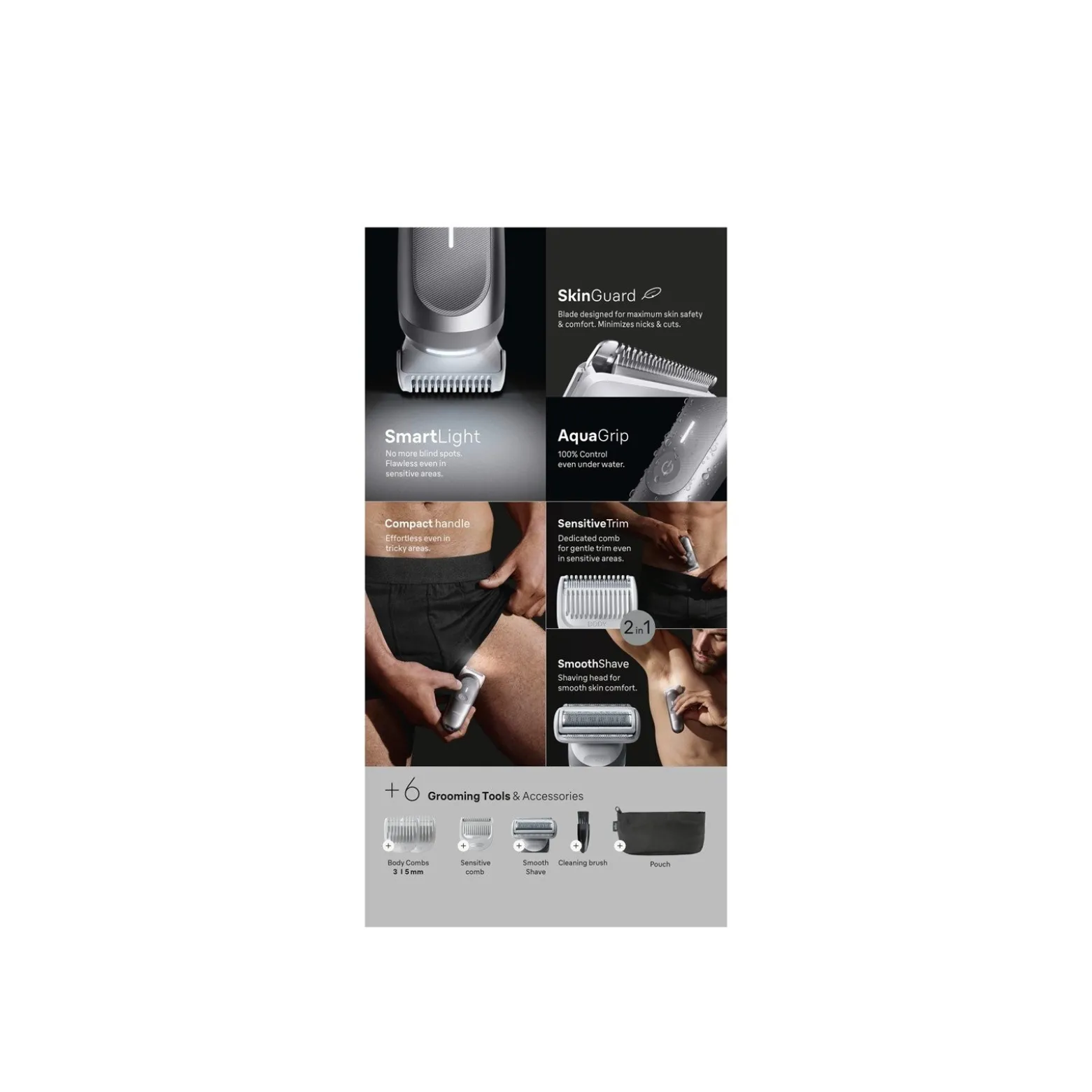 Braun Series 7 Body Groomer BG7550