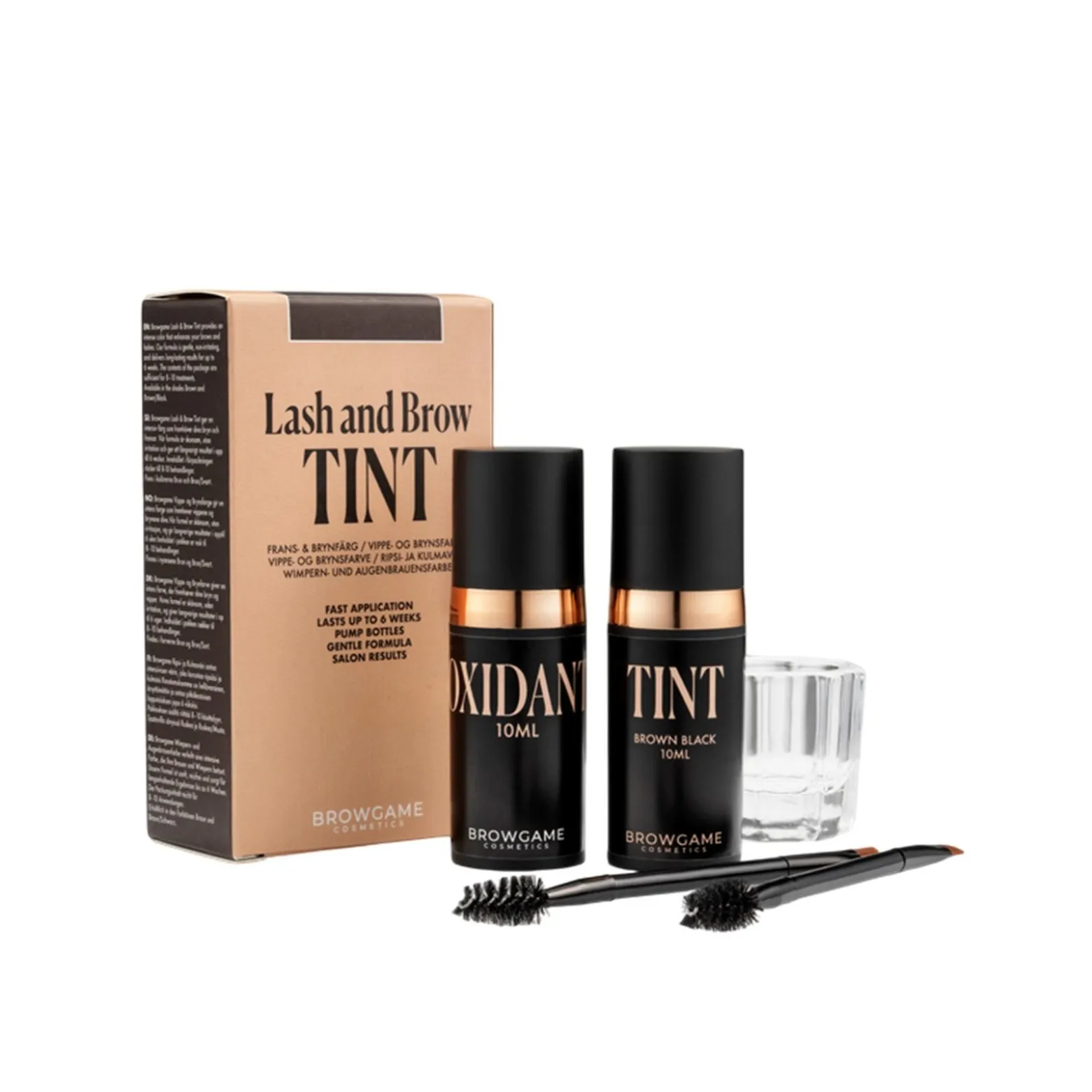 Browgame Lash and Brow Tint Black Brown