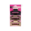 Brushworks Classic Claw Clips x3