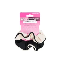 Brushworks Contrast Scrunchies x2