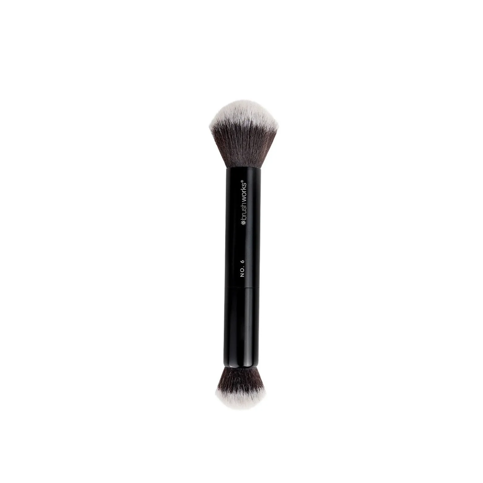 Brushworks Double Ended Powder and Buff Brush No. 6