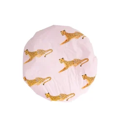 Brushworks HD Reversible Shower Cap Leopard Pattern