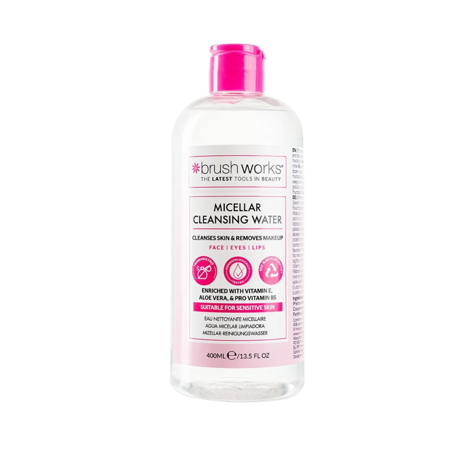 Brushworks Micellar Cleansing Water 400ml (13.5floz)
