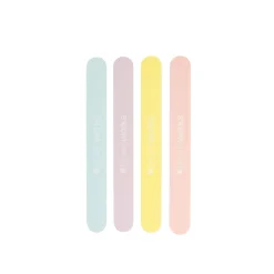 Brushworks Nail Files Coloured x4