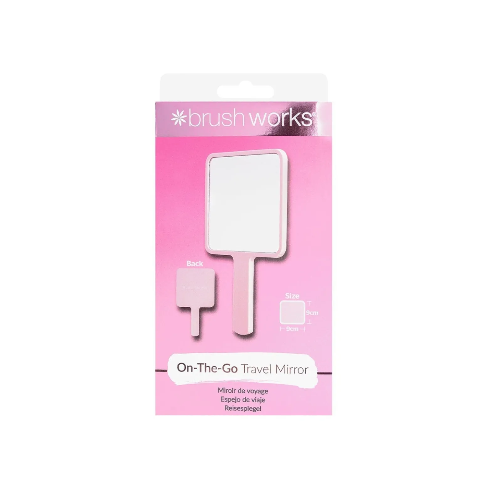 Brushworks On-The-Go Travel Mirror