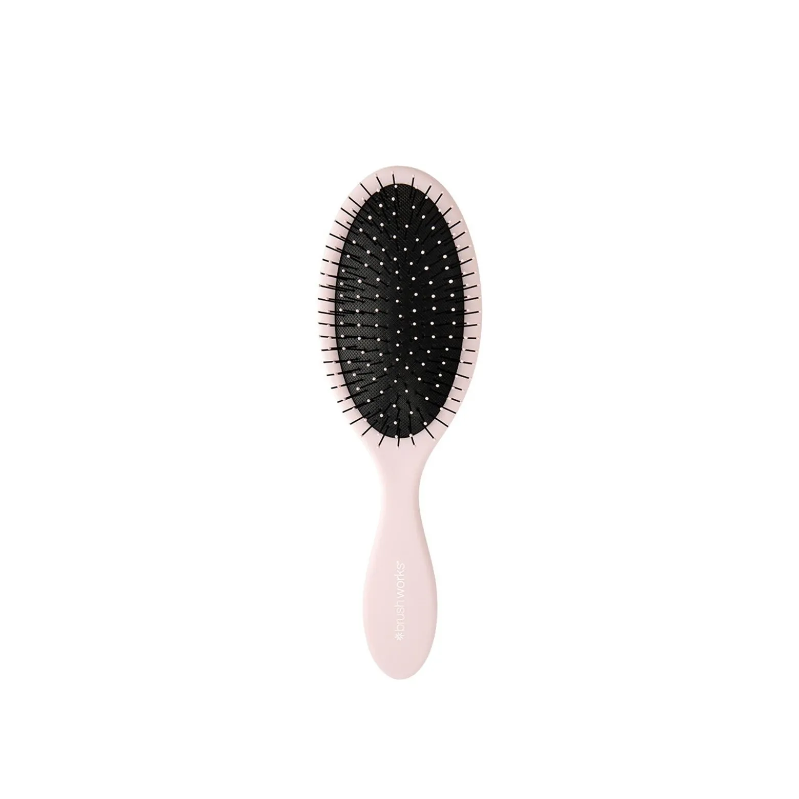 Brushworks Oval Detangling Brush Pink