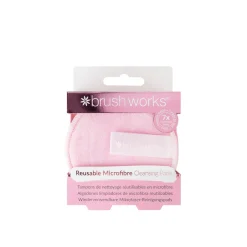 Brushworks Reusable Microfibre Cleansing Pads x7