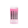 Brushworks The Complete Combination Tweezer Set Black