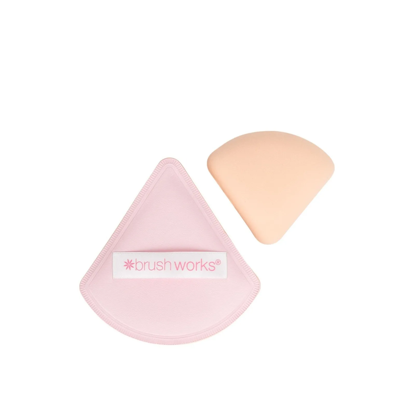 Brushworks Triangular Pillow Puff Duo