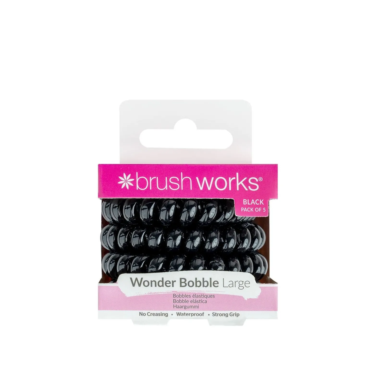 Brushworks Wonder Bobble Large Black x5