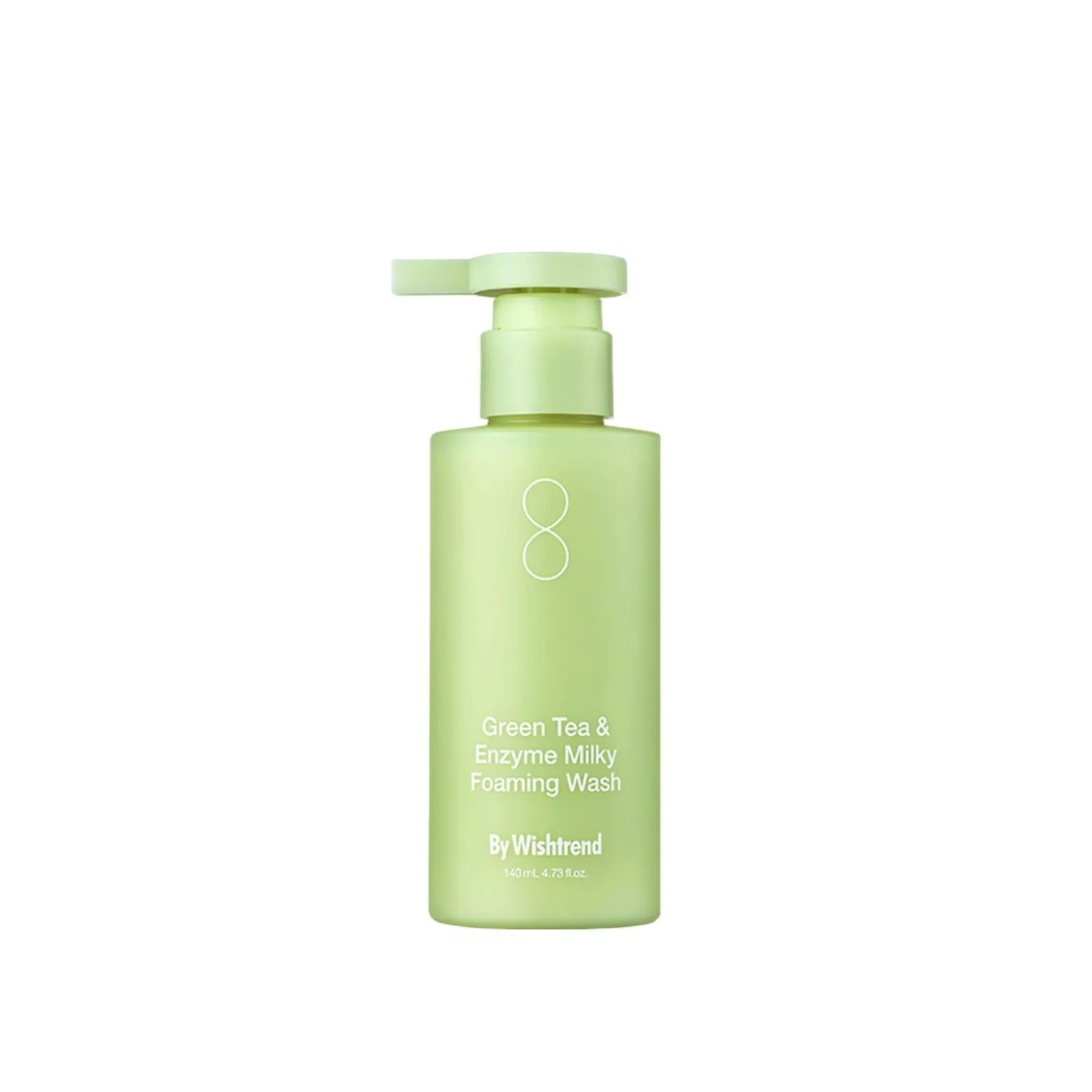 By Wishtrend Green Tea & Enzyme Milky Foaming Wash 140ml (4.73floz)