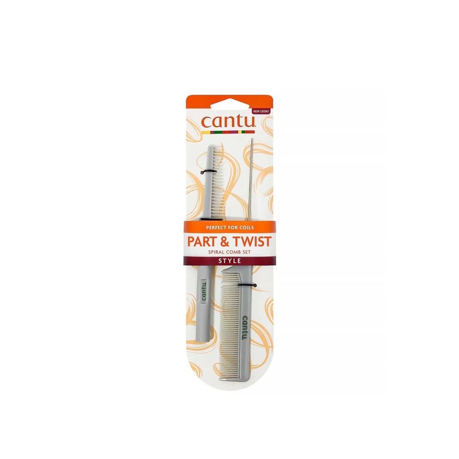 Cantu Part & Twist Spiral Combo Set