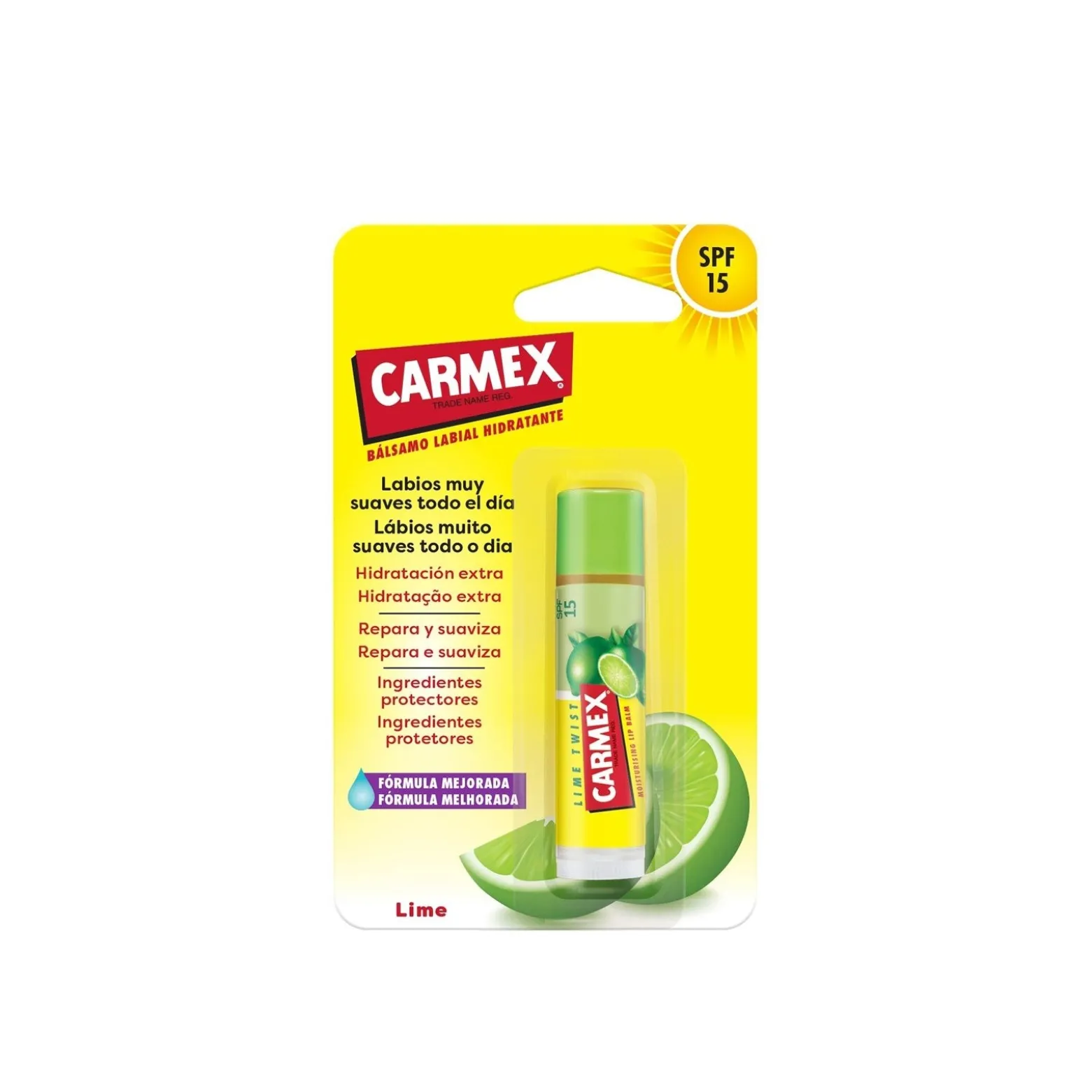 Carmex Moisturizing Lip Balm Lime Twist SPF15 4.25g (0.15oz)