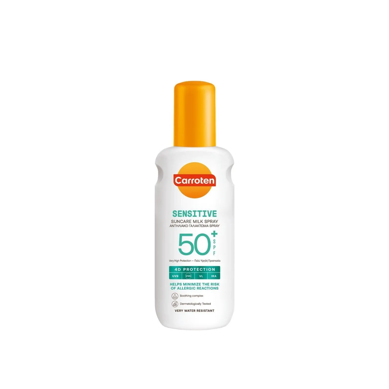 Carroten Sensitive Milk Spray SPF50+ 200ml (6.7floz)