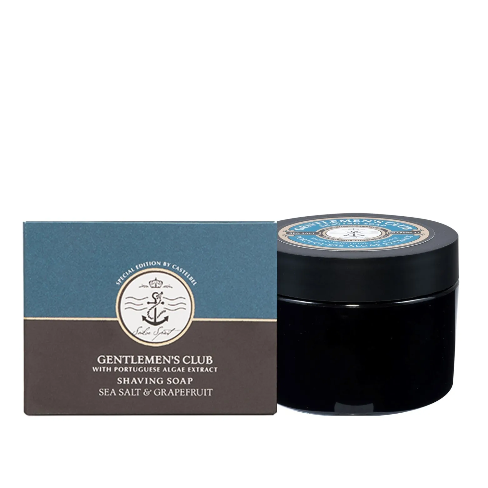 Castelbel Gentlemen's Club Sea Salt & Grapefruit Shaving Soap 155g (5.5oz)