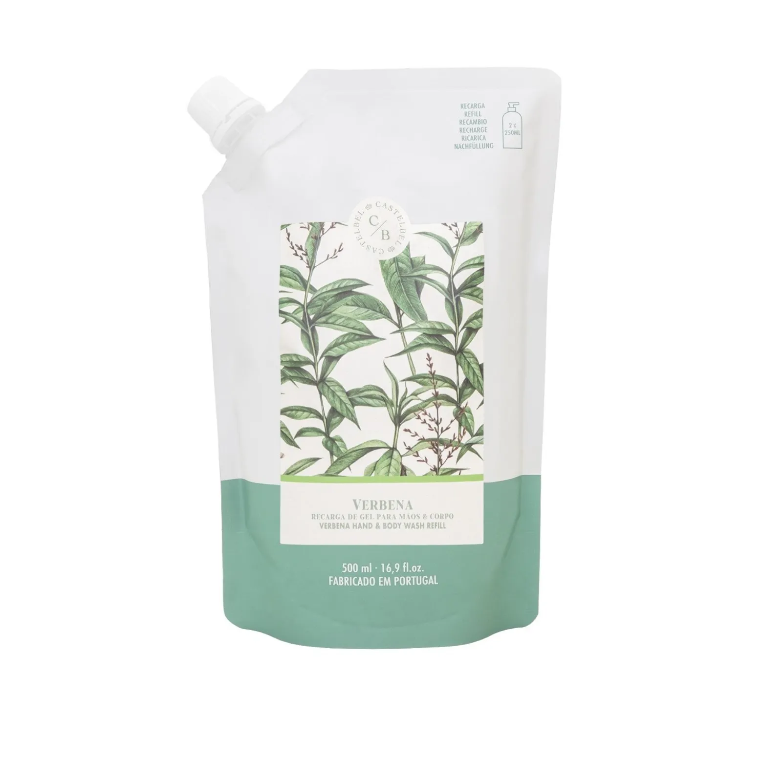 Castelbel Verbena Hand & Body Wash Refill 500ml (16.9floz)