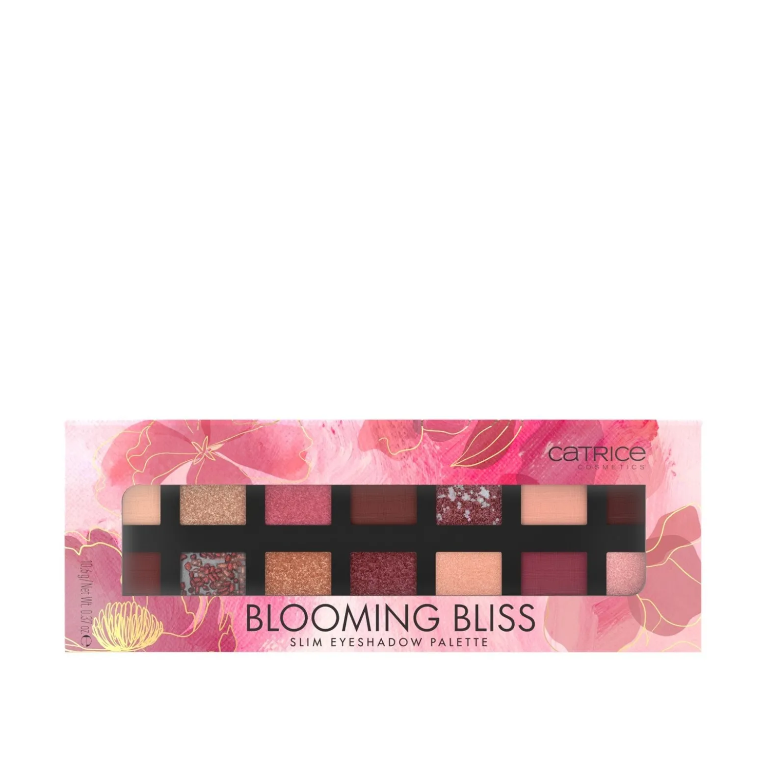 Catrice Blooming Bliss Slim Eyeshadow Palette 020 Colors Of Bloom 10.6g (0.37oz)