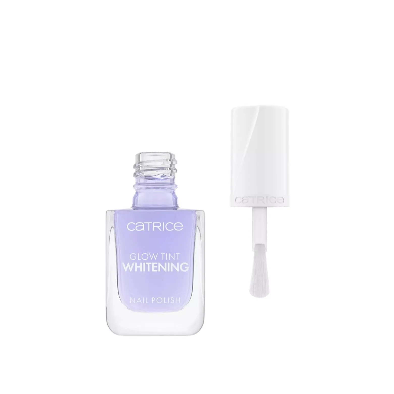 Catrice Glow Tint Whitening Nail Polish 020 Bye Bye Yellow 10.5ml (0.35floz)