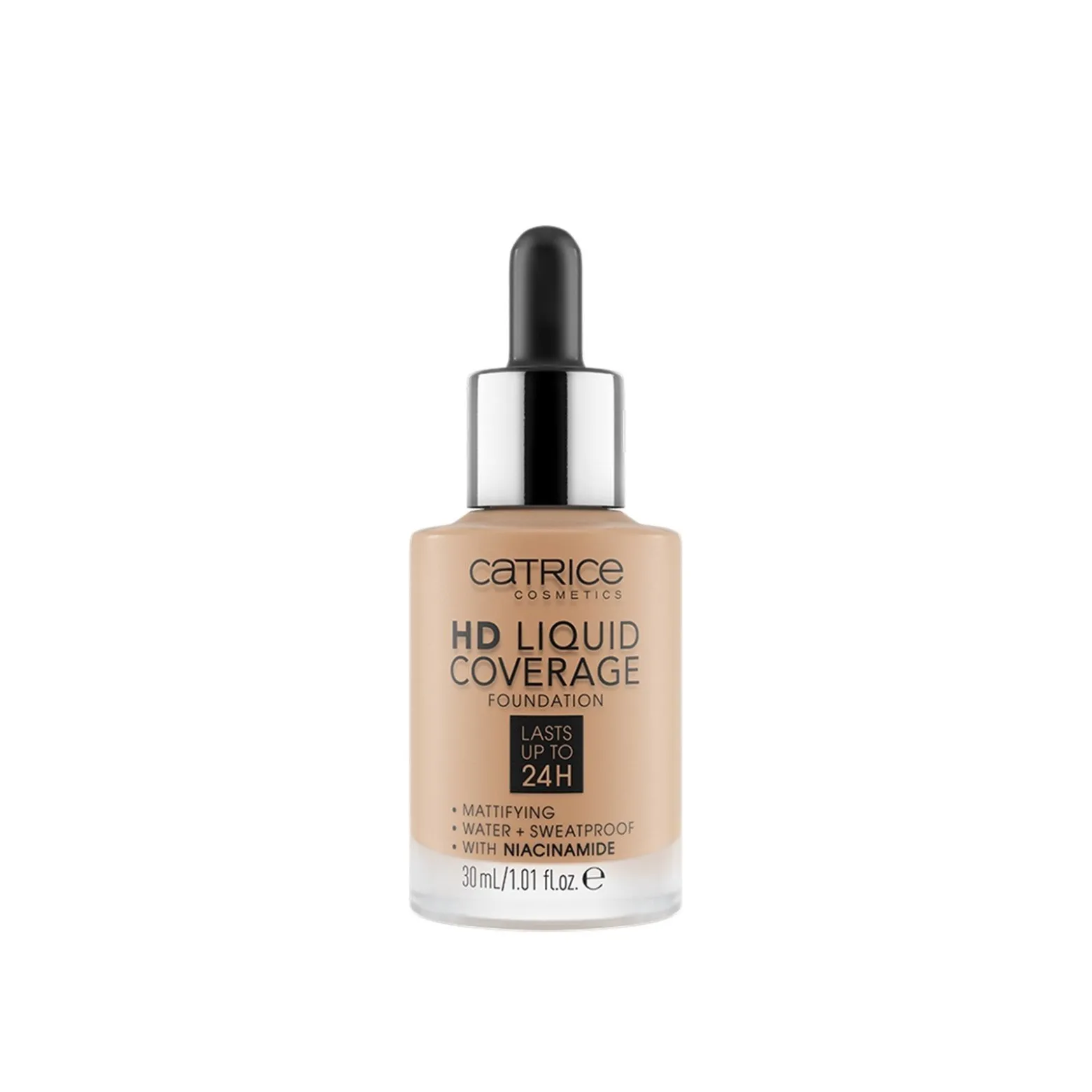 Catrice HD Liquid Coverage Foundation 050 Rosy Ash 30ml (1.01floz)