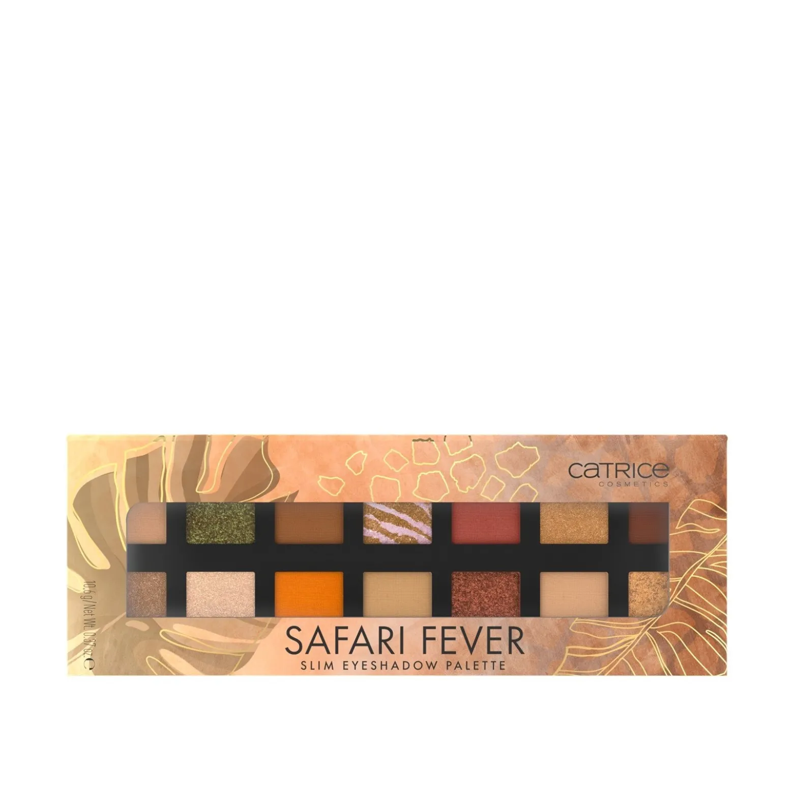 Catrice Safari Fever Slim Eyeshadow Palette 010 Wild Life 10.6g (0.37oz)