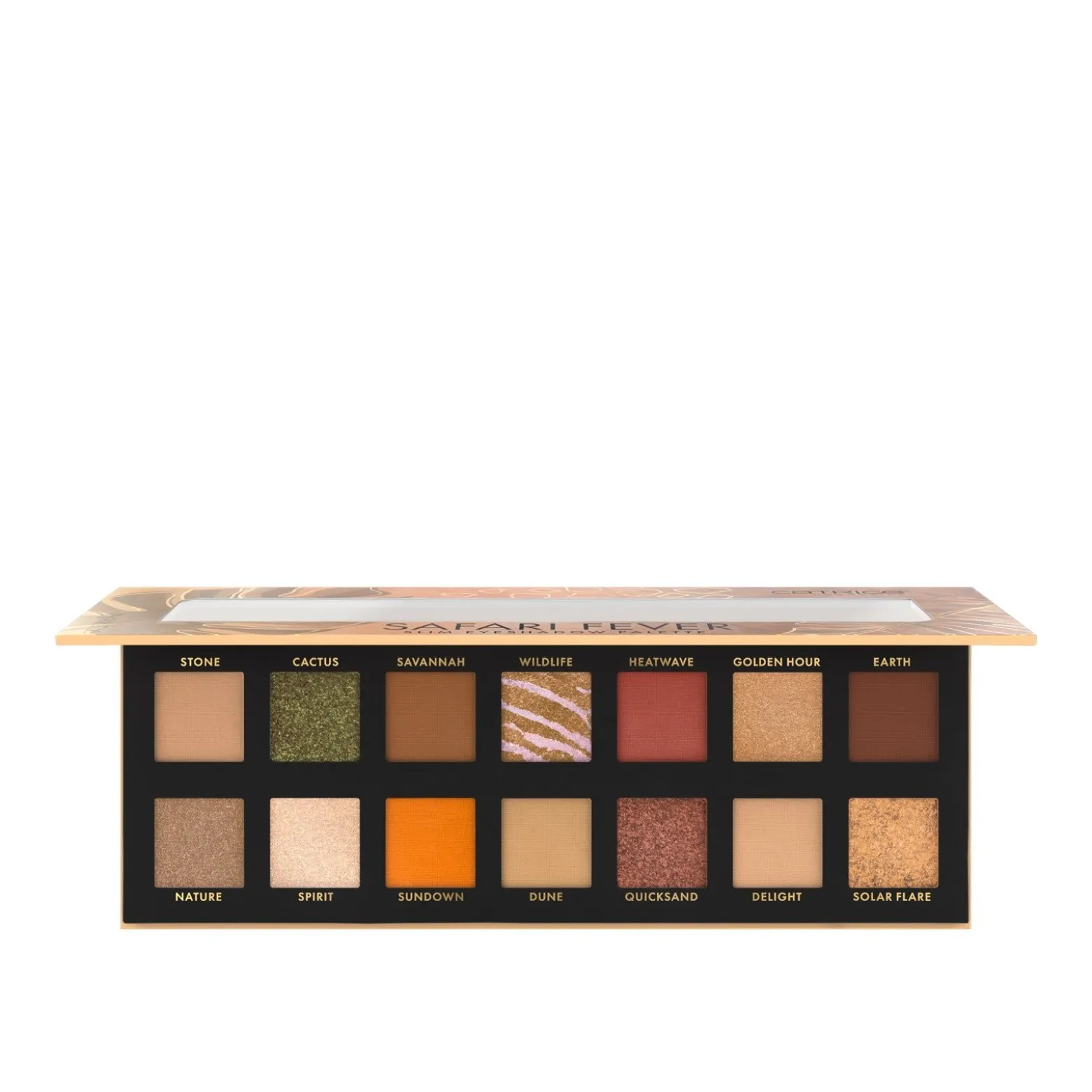 Catrice Safari Fever Slim Eyeshadow Palette 010 Wild Life 10.6g (0.37oz)
