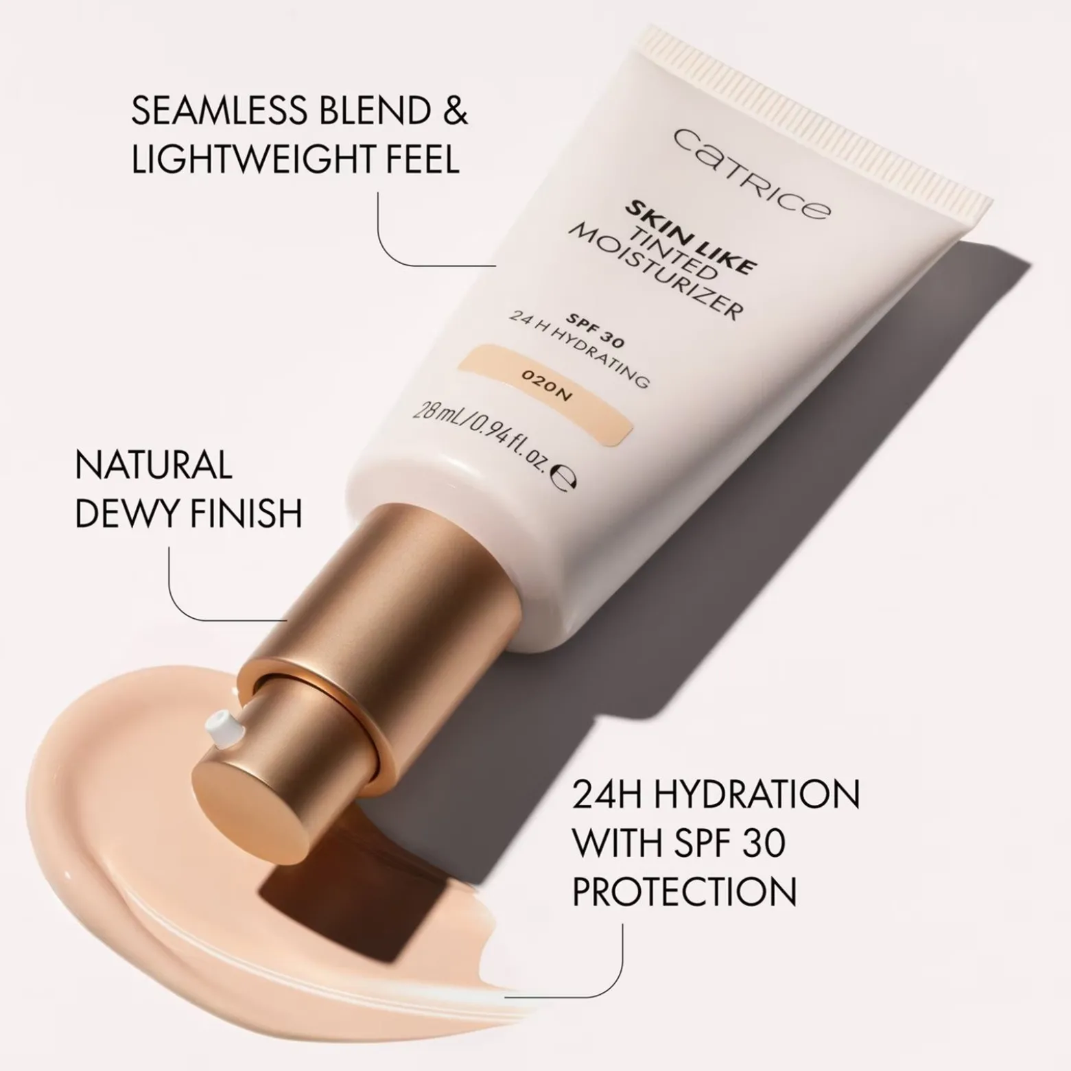Catrice Skin Like Tinted Moisturizer SPF30 030N 28ml (0.94floz)