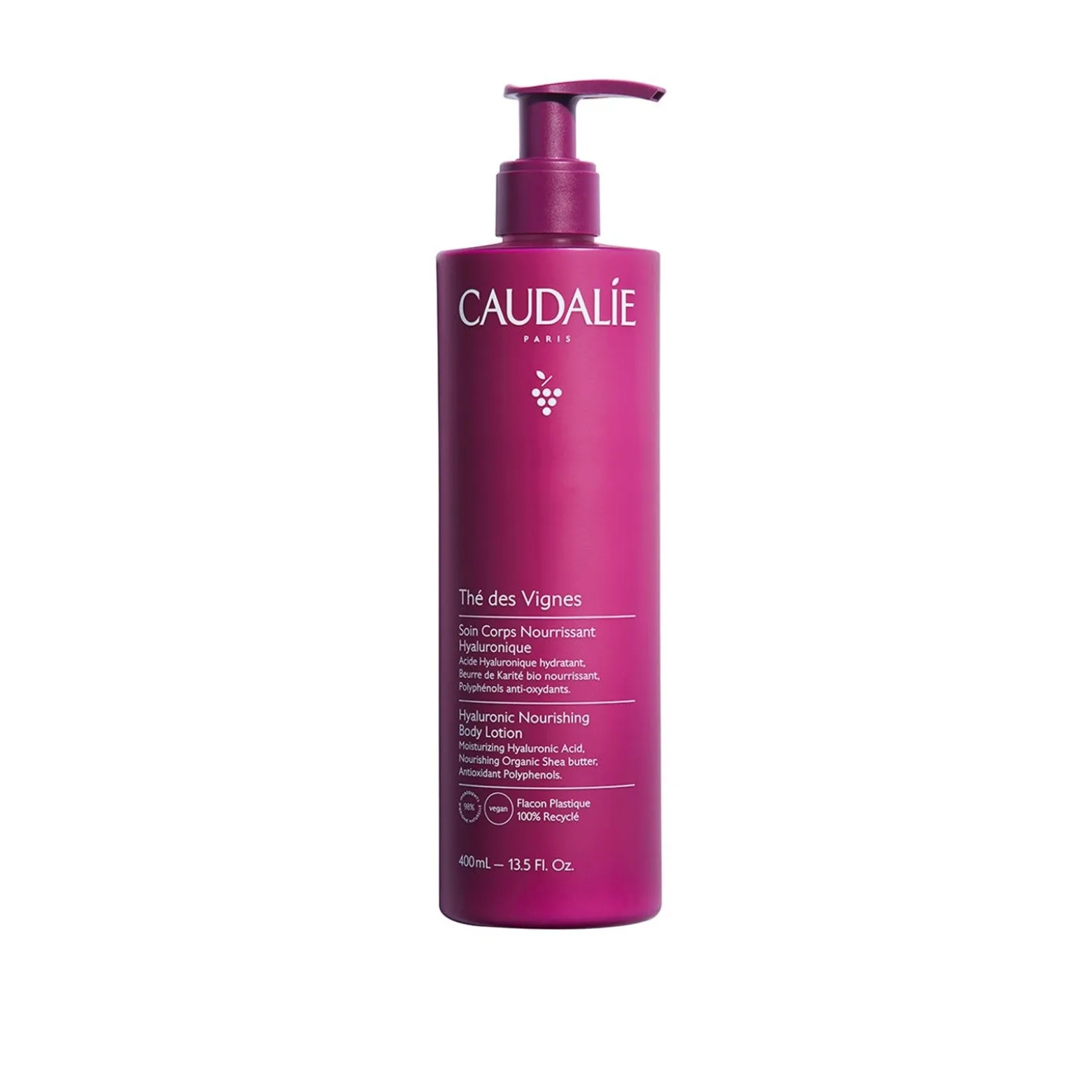 Caudalie Thé des Vignes Hyaluronic Nourishing Body Lotion 400ml (13.5floz)