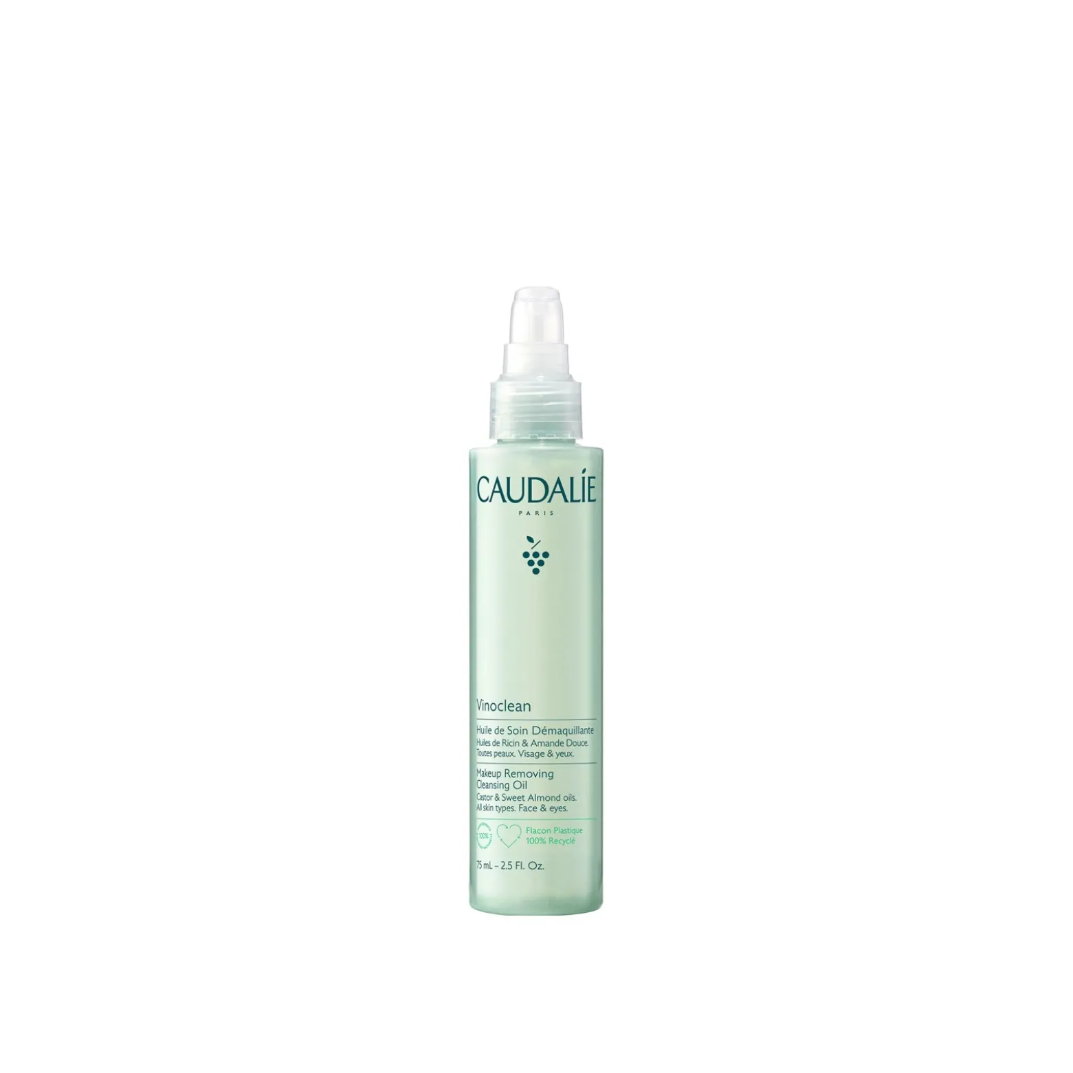 Caudalie Vinoclean Makeup Removing Cleansing Oil 75ml (2.5floz)