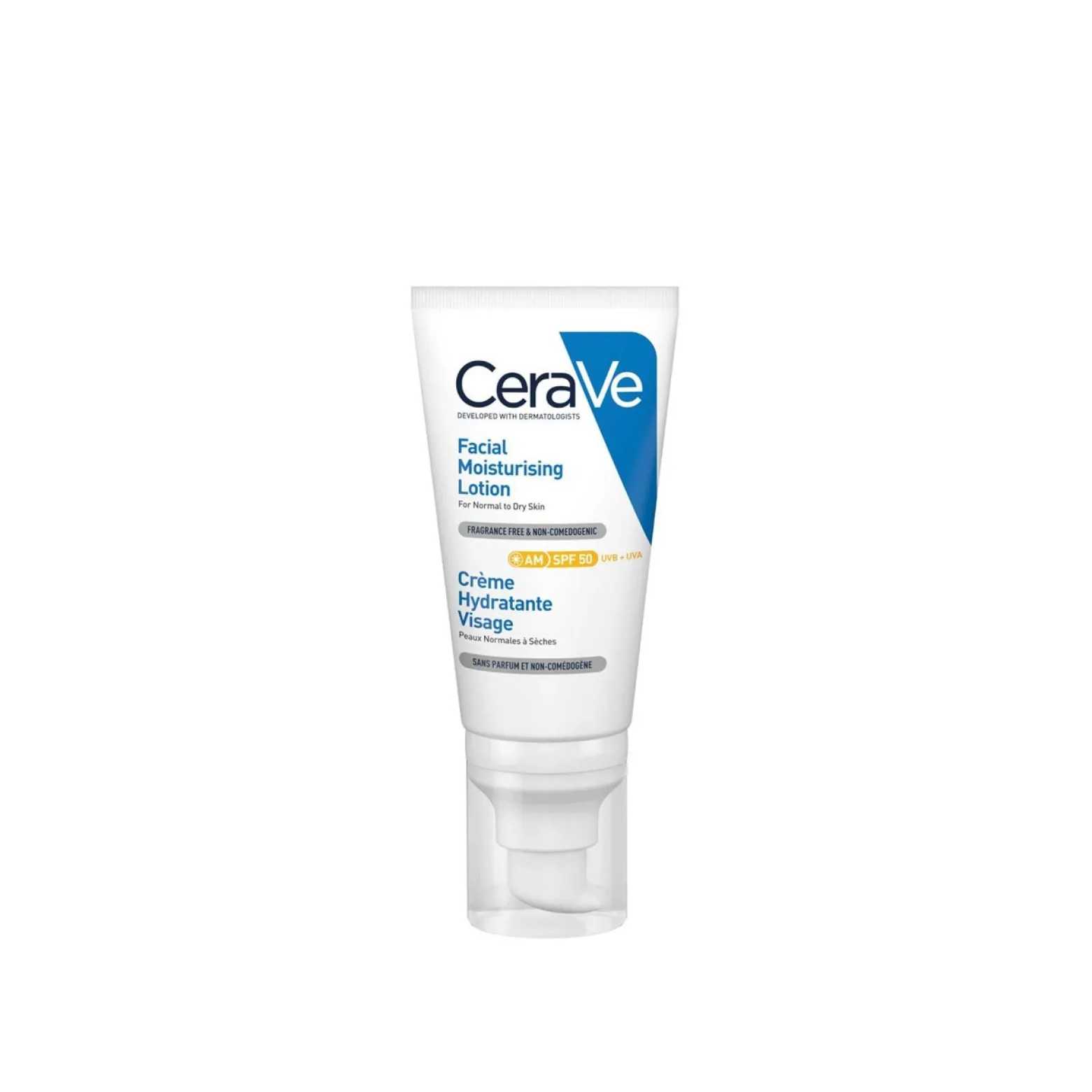 CeraVe Facial Moisturizing Lotion Fragrance-Free SPF50 52ml (1.75floz)