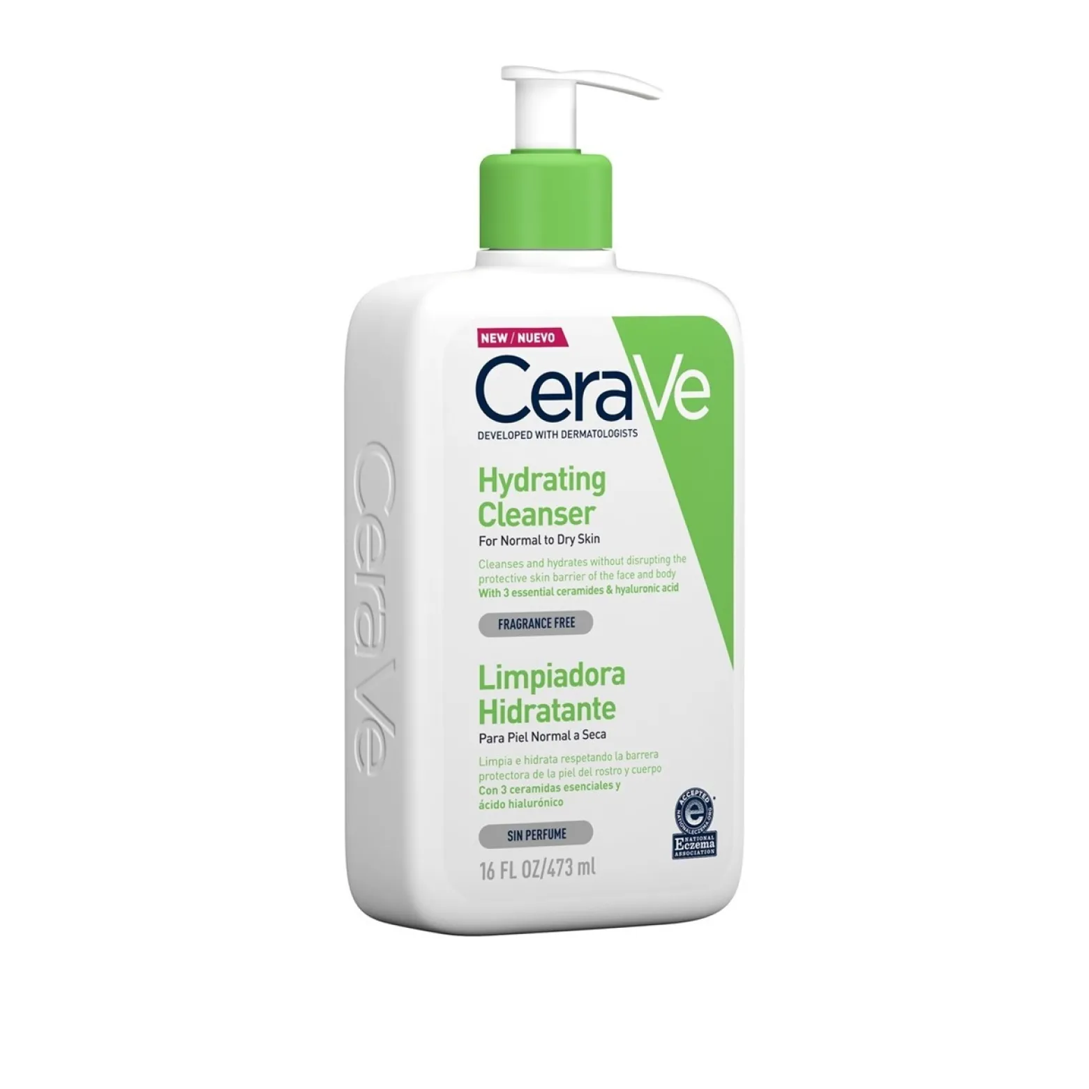 CeraVe Hydrating Cleanser Normal to Dry Skin 473ml (15.99floz)