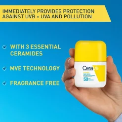 CeraVe Invisible Hydrating Fluid Sunscreen SPF50 50ml (1.69floz)